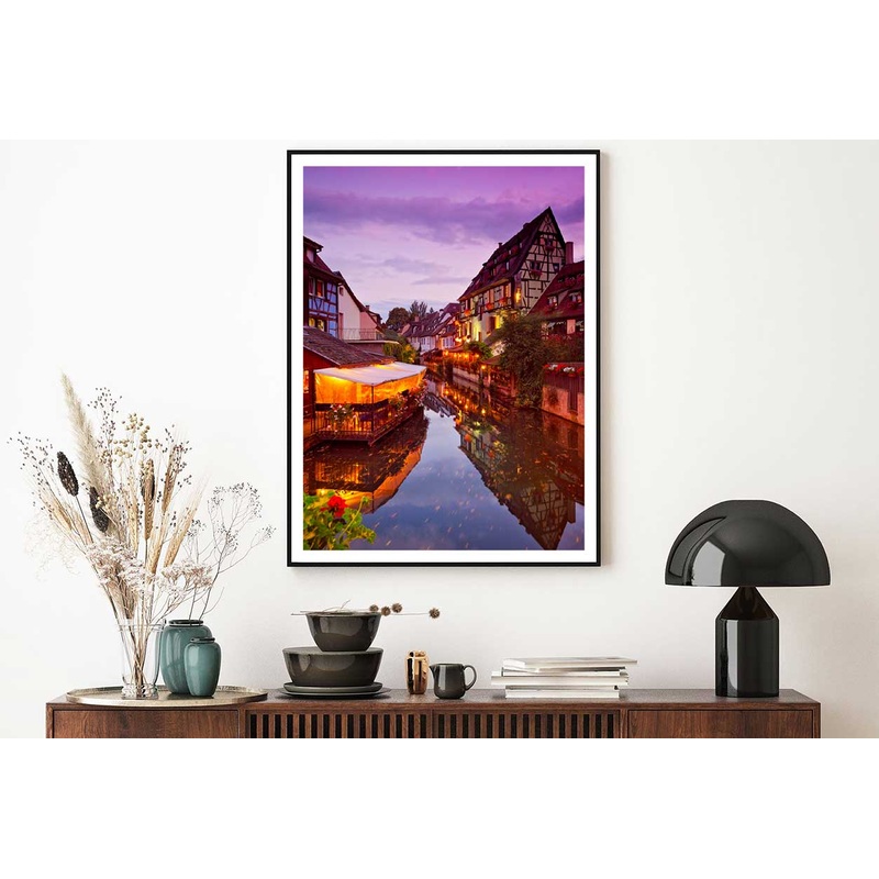Little Venice View Photograph Colmar France Home Decor Premium Quality Poster Print Choose Your Sizes