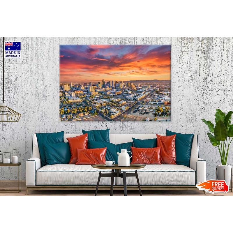 Phoenix USA Downtown Skyline View Print 100% Australian Made