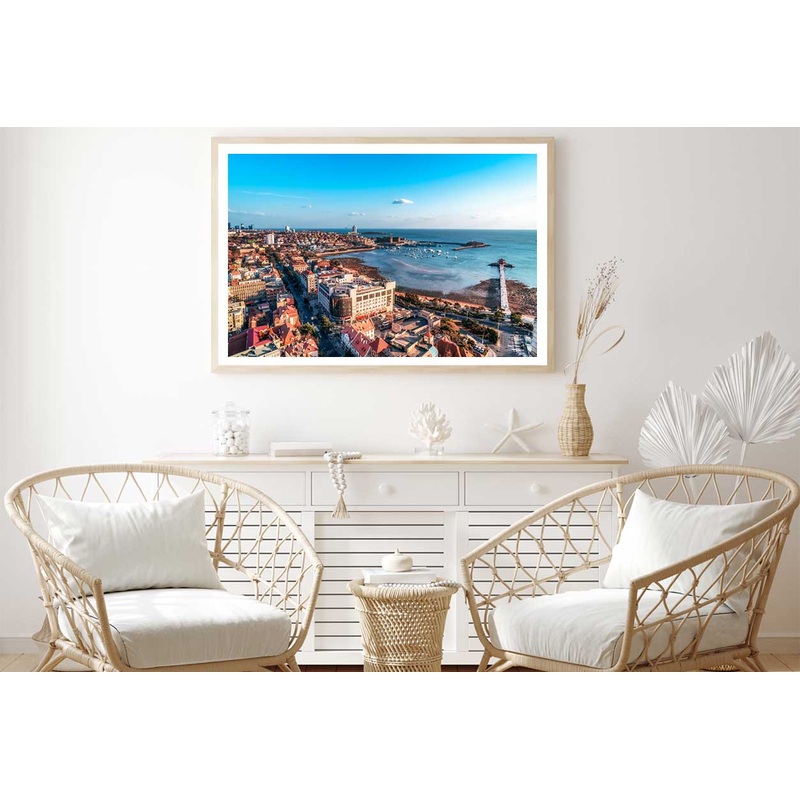 Qingdao Coastline Scenery View Photograph Home Decor Premium Quality Poster Print Choose Your Sizes