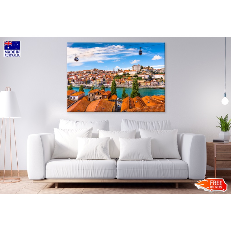 Scenic View of Traditional Cycladic Houses View Photograph Print 100% Australian Made