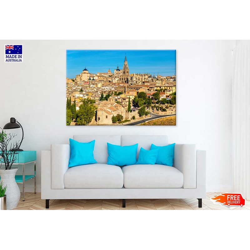 Toledo with Cathedral Photograph Spain Print 100% Australian Made