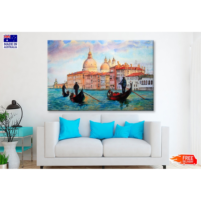 Painting Of Venice Italy Limited Edition High Quality Print