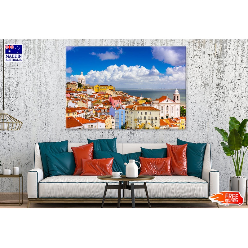 Alfama District Lisbon Portugal Print 100% Australian Made