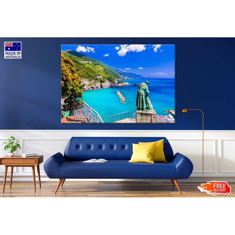 National park in Liguria Italy Print 100% Australian Made