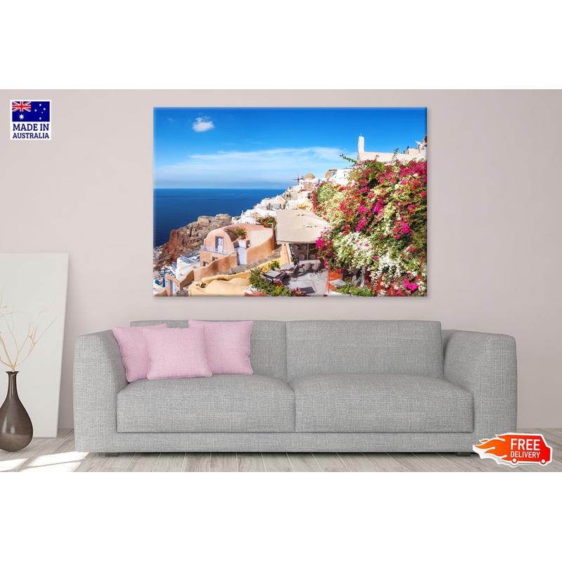 Oia Santorini island Greece Print 100% Australian Made