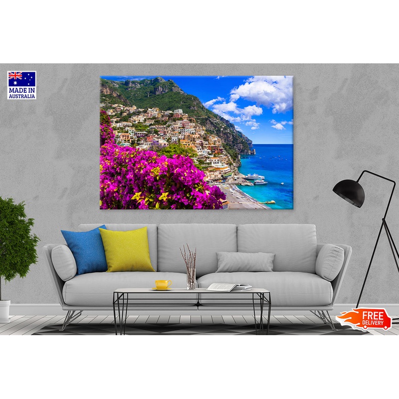 Positano village Italy Print 100% Australian Made