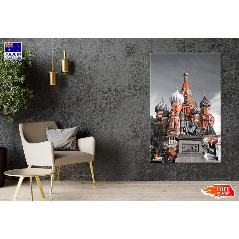 Saint Basil's Cathedral Russia Print 100% Australian Made