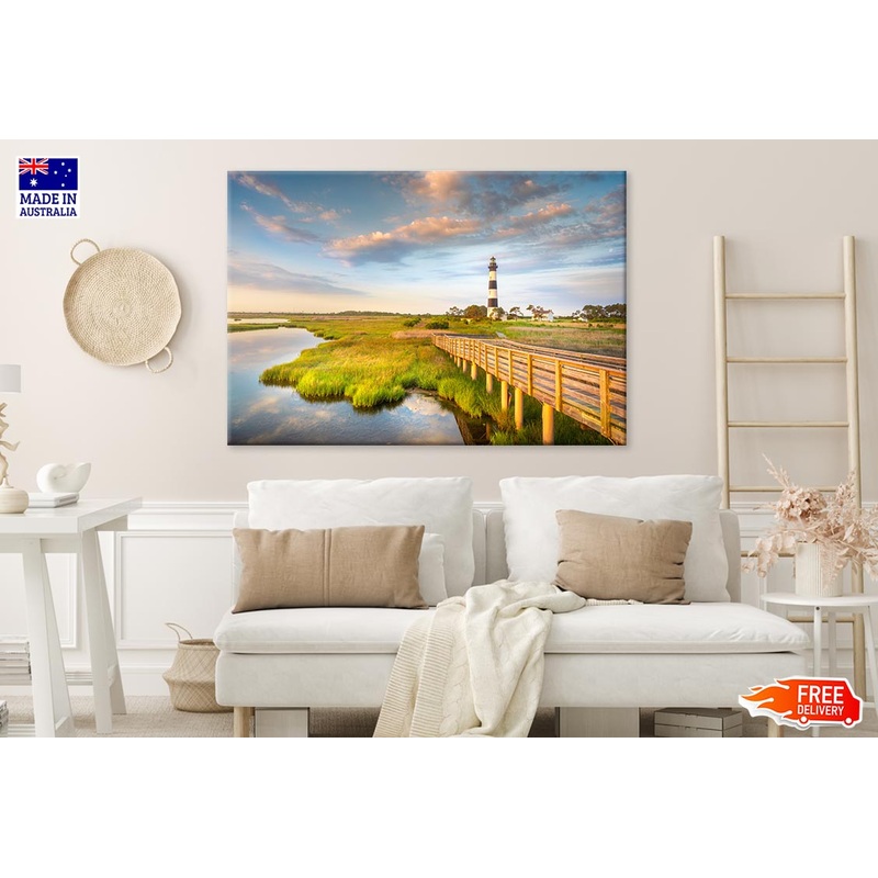 Sunrise Bodie Island Lighthouse Print 100% Australian Made