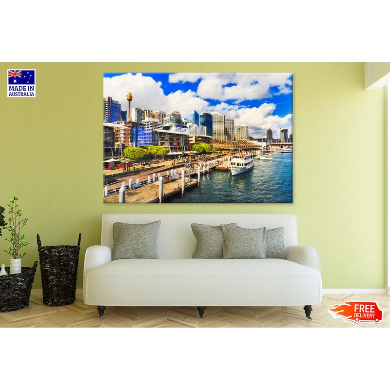 Towers and skyscrapers Sydney Print 100% Australian Made