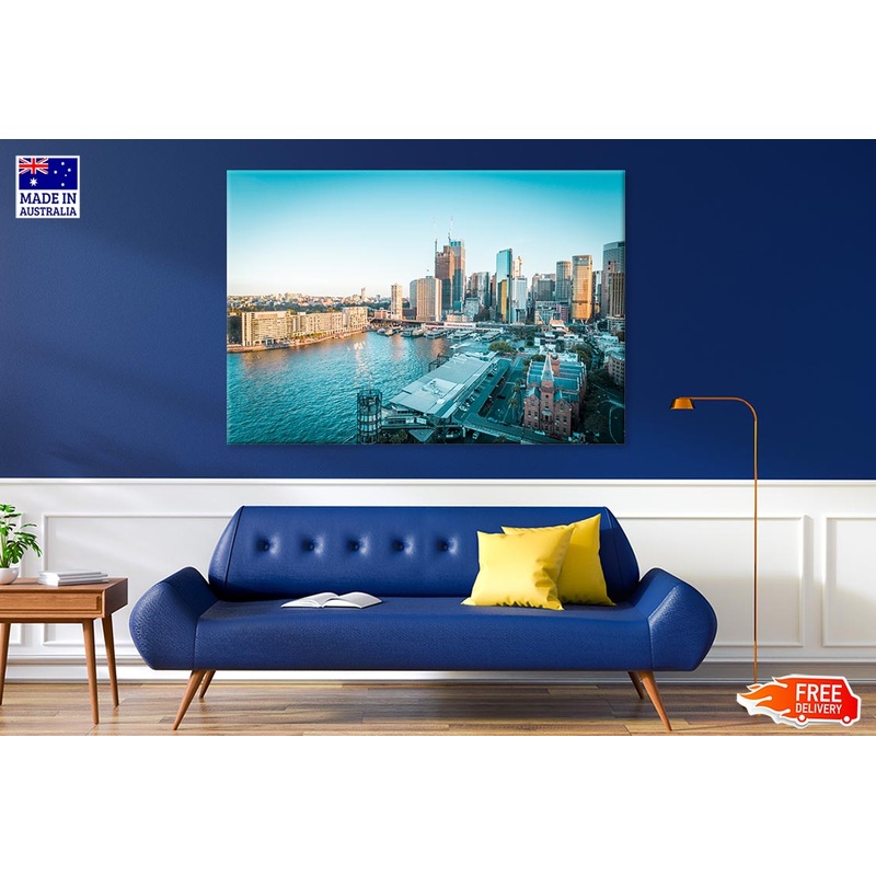 Victoria Park In Sydney Cityscape Print 100% Australian Made