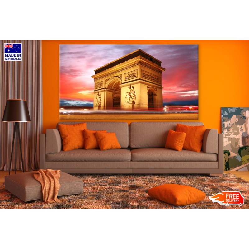 Arc de Triomphe Monument in France Print 100% Australian Made