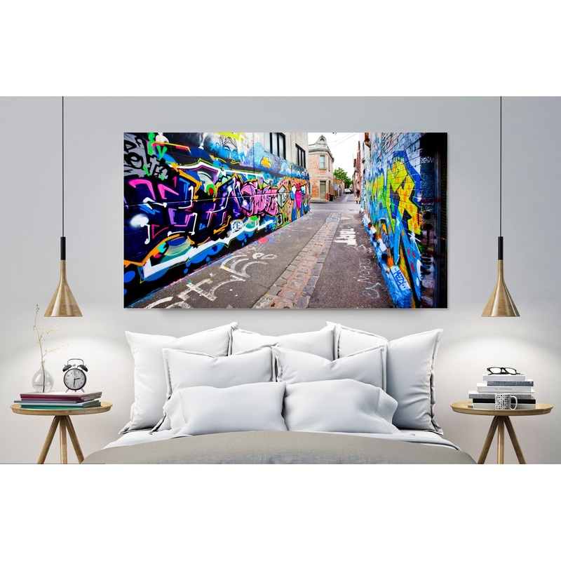 Melbourne Graffiti Print 100% Australian Made
