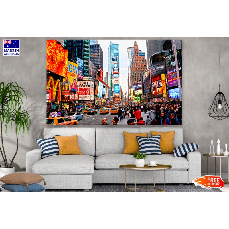 Newyork City Street Photograph Print 100% Australian Made