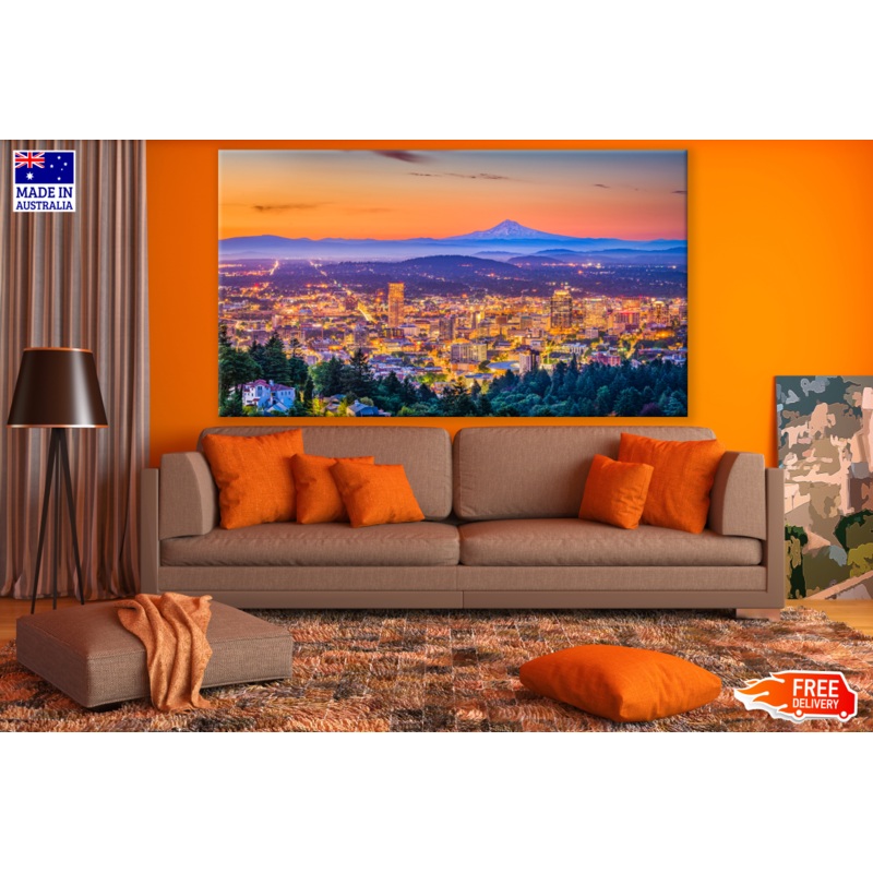 Stunning City View Photograph Print 100% Australian Made