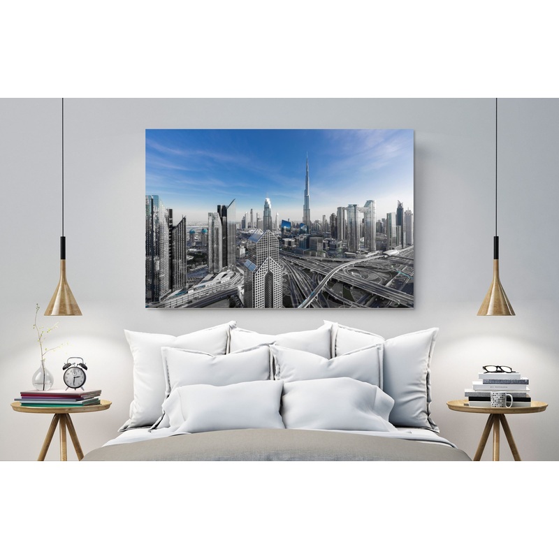 United Arab Emirates city building   Print 100% Australian Made