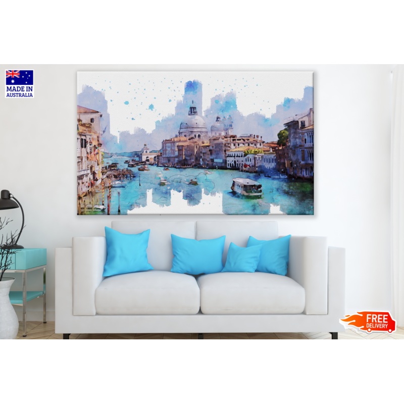 Venice City Painting Print 100% Australian Made