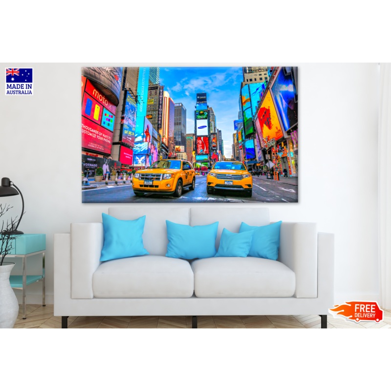 New York City Times Square Street View Photograph Print 100% Australian Made