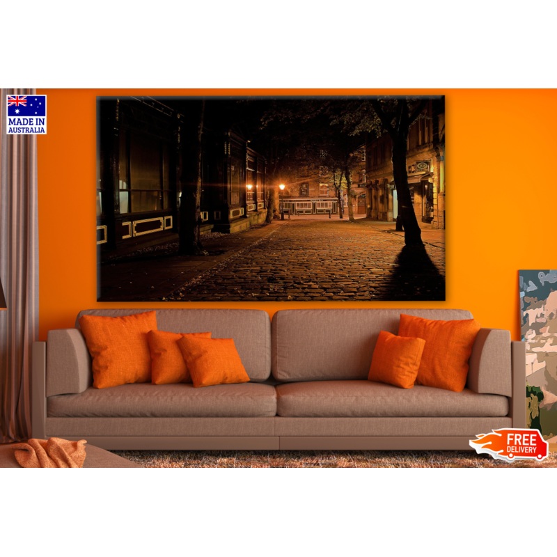 Night Street View Photograph Print 100% Australian Made