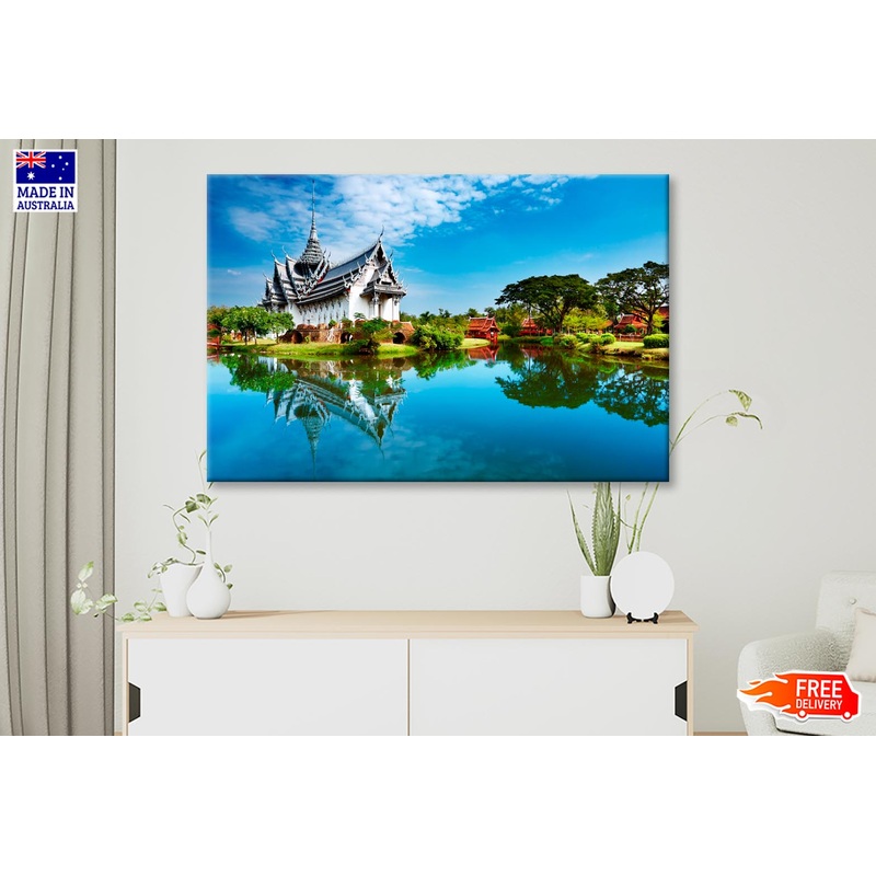 Sanphet Prasat Palace, Ancient City, Bangkok, Thailand Wall Art Decor 100% Australian Made