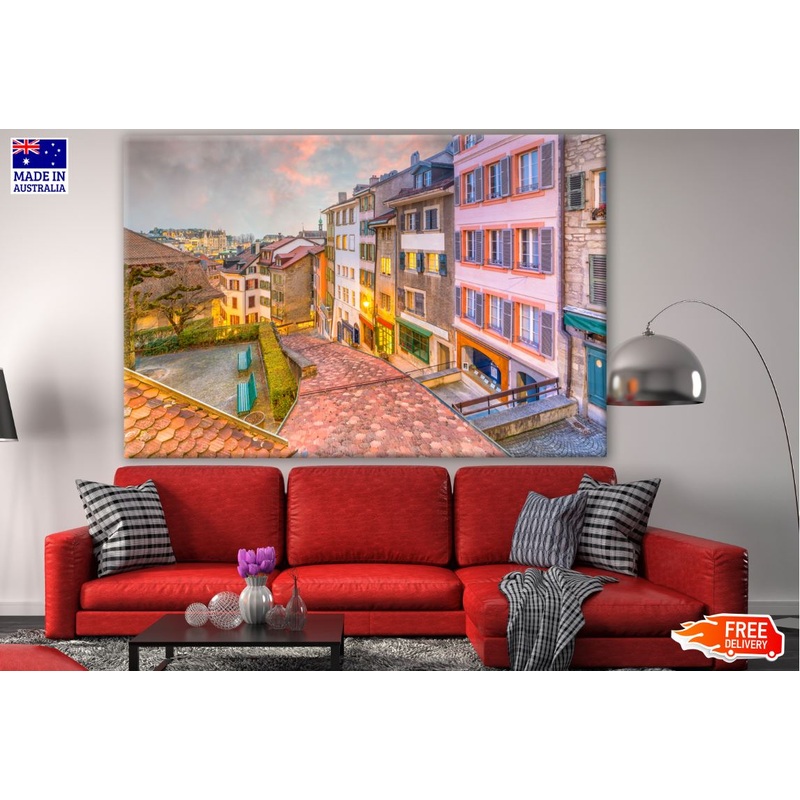 Stunning City Building View Photograph Print 100% Australian Made