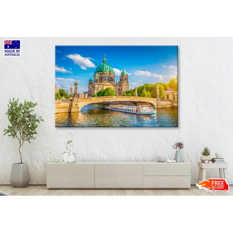 Sunset In Summer, Berlin, Germany  Wall Art Decor 100% Australian Made