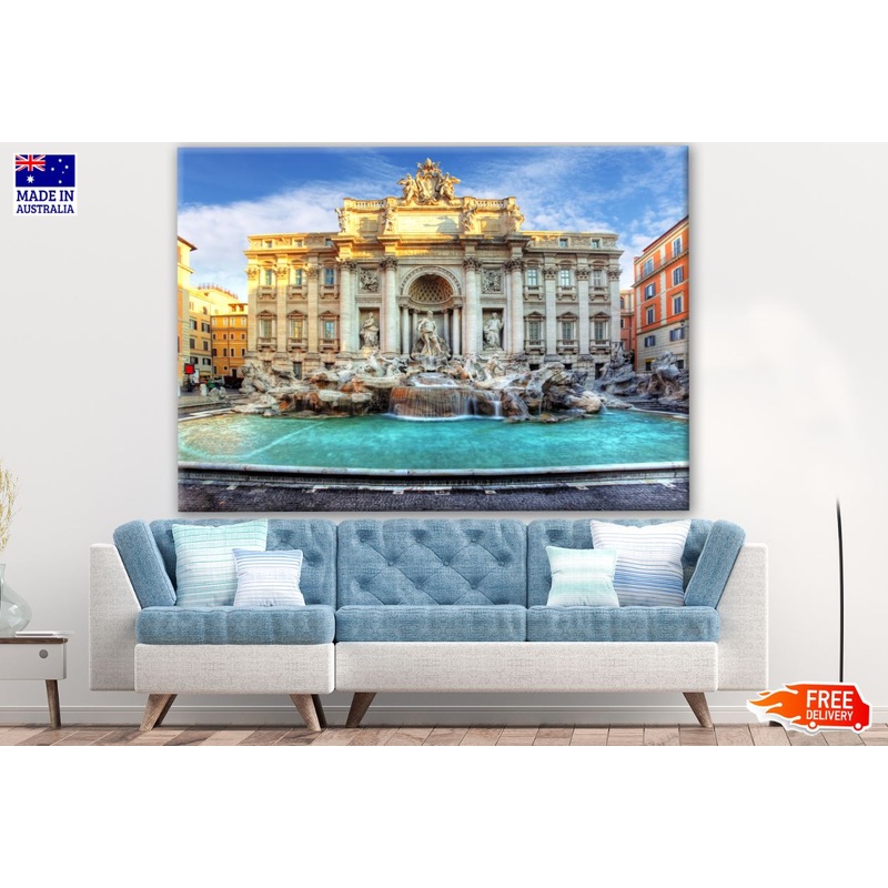 Trevi Fountain, Rome, Italy Photograph Print 100% Australian Made