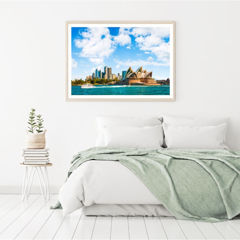 OperaHouse & Sea Sceneryt View Home Decor Premium Quality Poster Print Choose Your Sizes