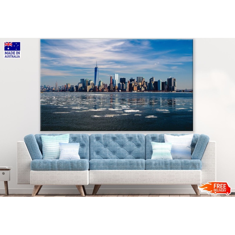 Sea & Building Scenery Photograph Print 100% Australian Made