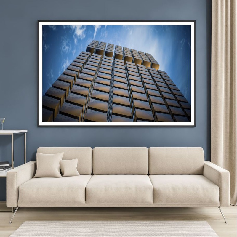 Stunning Building View Photograph Home Decor Premium Quality Poster Print Choose Your Sizes