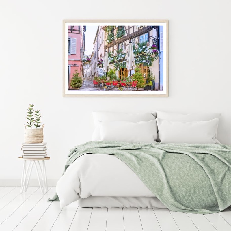 Stunning City Street Photograph Home Decor Premium Quality Poster Print Choose Your Sizes
