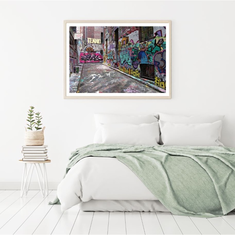Wall Grafitti Art Design Home Decor Premium Quality Poster Print Choose Your Sizes