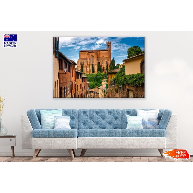 Basilica Church in Siena, Tuscany, Italy Photograph Print 100% Australian Made