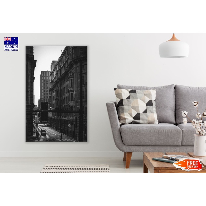 Shanghai Street B&W Photograph Print 100% Australian Made