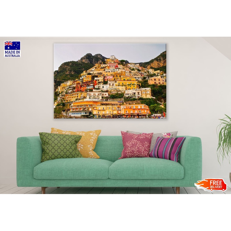 Sorrento Town in Italy Photograph Print 100% Australian Made