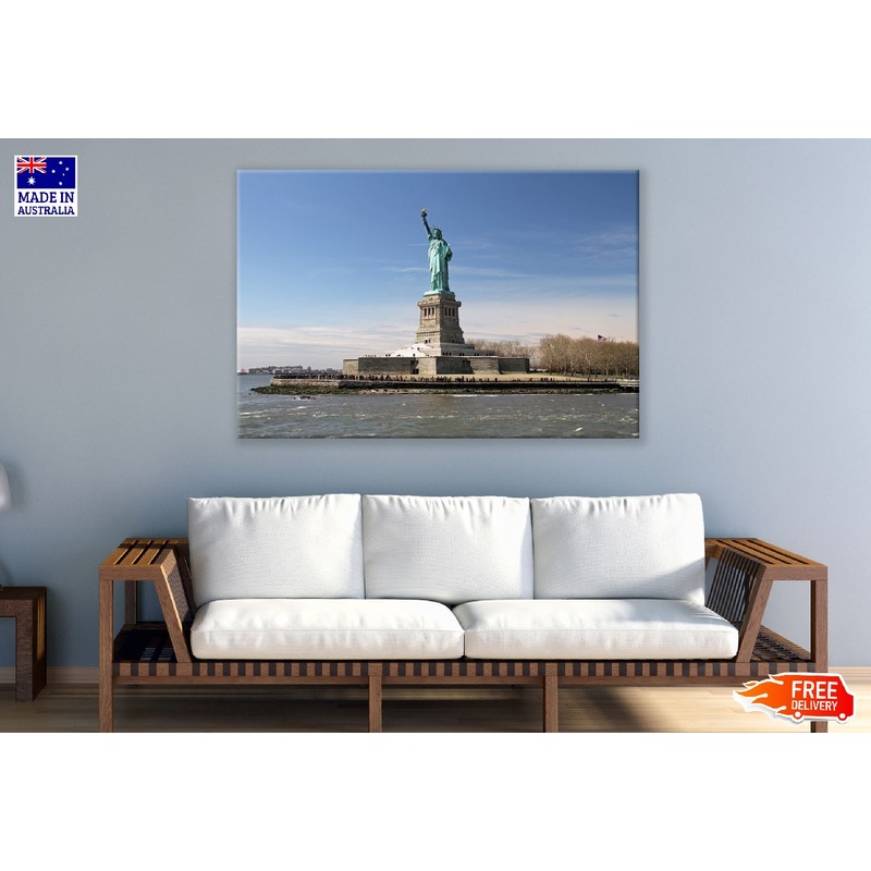 Statue of Liberty viewed from Ferry Photograph Print 100% Australian Made