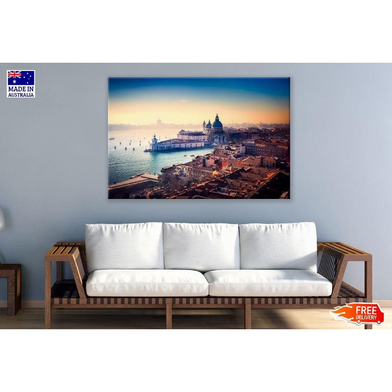 Venice City Aerial View Photograph Print 100% Australian Made
