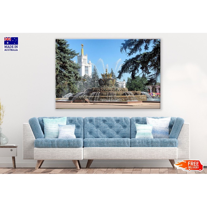 All Russian Exhibition Centre Photograph Moscow  Print 100% Australian Made