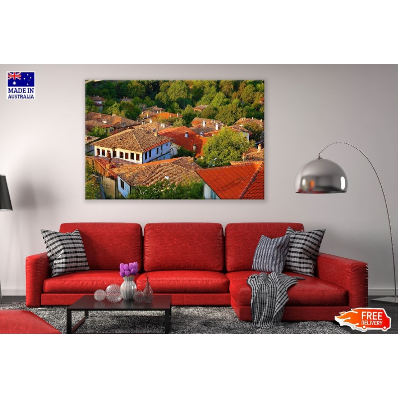 Architectural Roof Houses Photograph Print 100% Australian Made