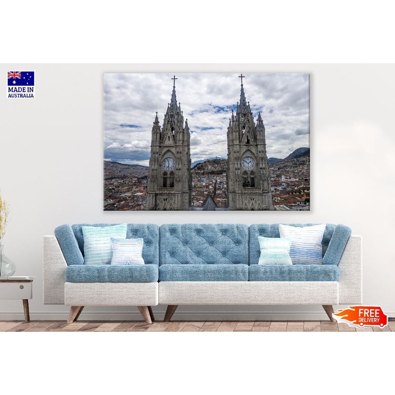 Baslica del Voto Nacional Quito, Ecuador Photograph Print 100% Australian Made