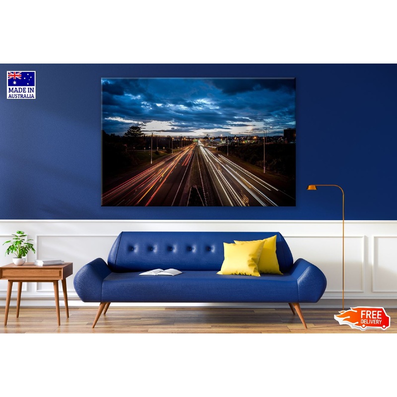 Long Exposure Motorway Photograph Print 100% Australian Made