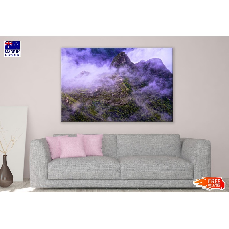 Machu Picchu Peru Skyline Photograph Print 100% Australian Made