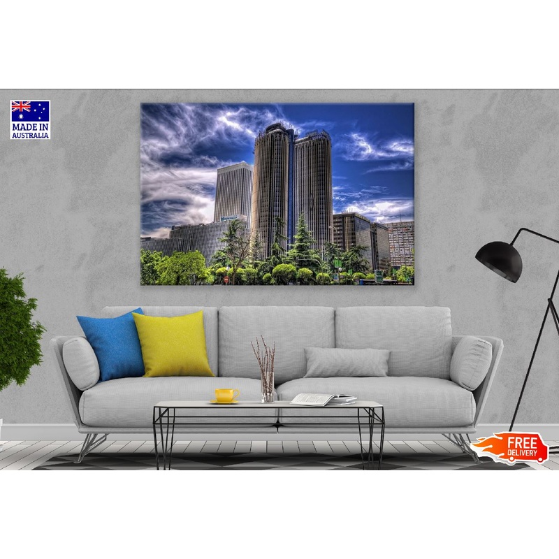Madrid Spain City Skyline View Photograph Print 100% Australian Made
