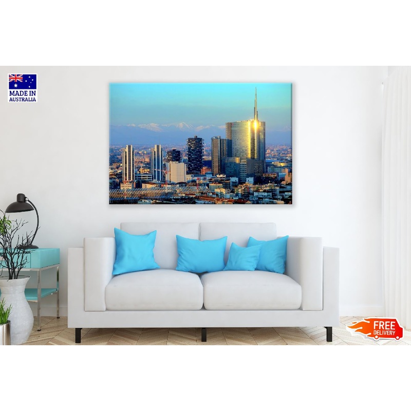 Milan Italy Skyline Photograph Print 100% Australian Made