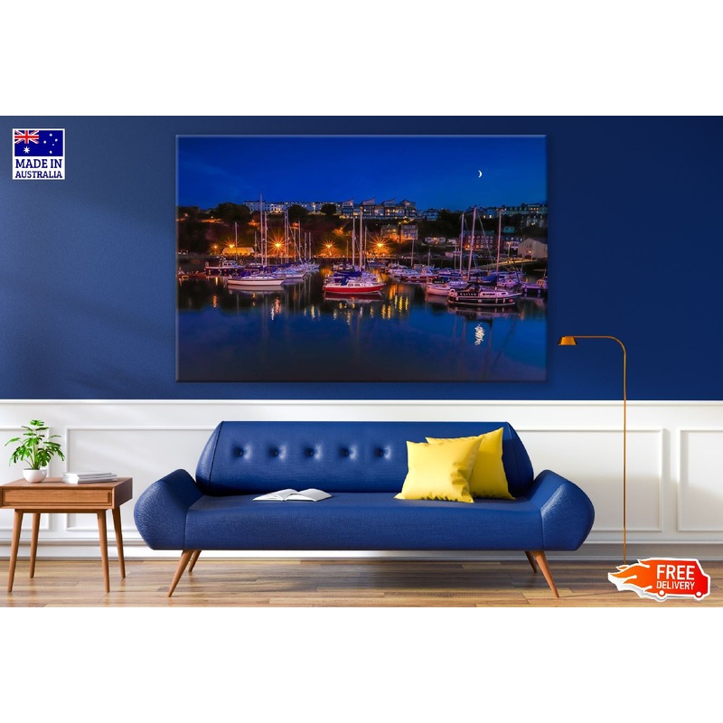 Port Coity Night View Photograph Print 100% Australian Made