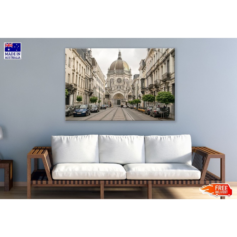 Saint Mary's Royal Church, Belgium Photograph Print 100% Australian Made