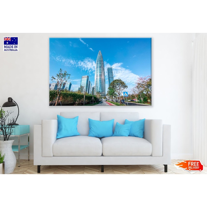 Shenzhen City in China Photograph Print 100% Australian Made