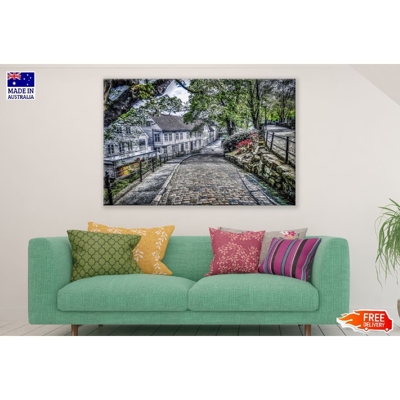 Starvanger Norway Stree View Photograph Print 100% Australian Made