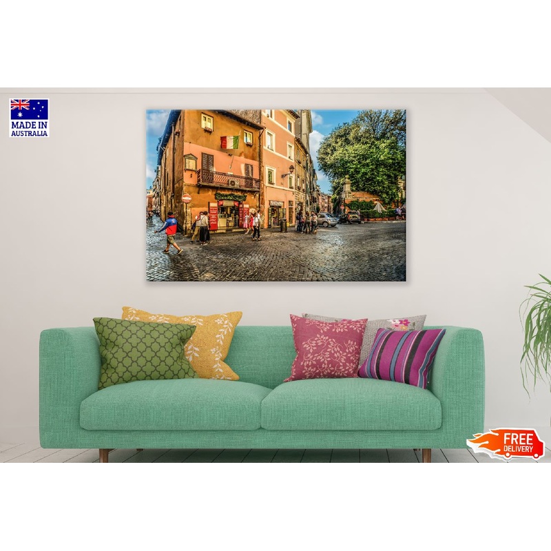Trastevere Rome Photograph Print 100% Australian Made