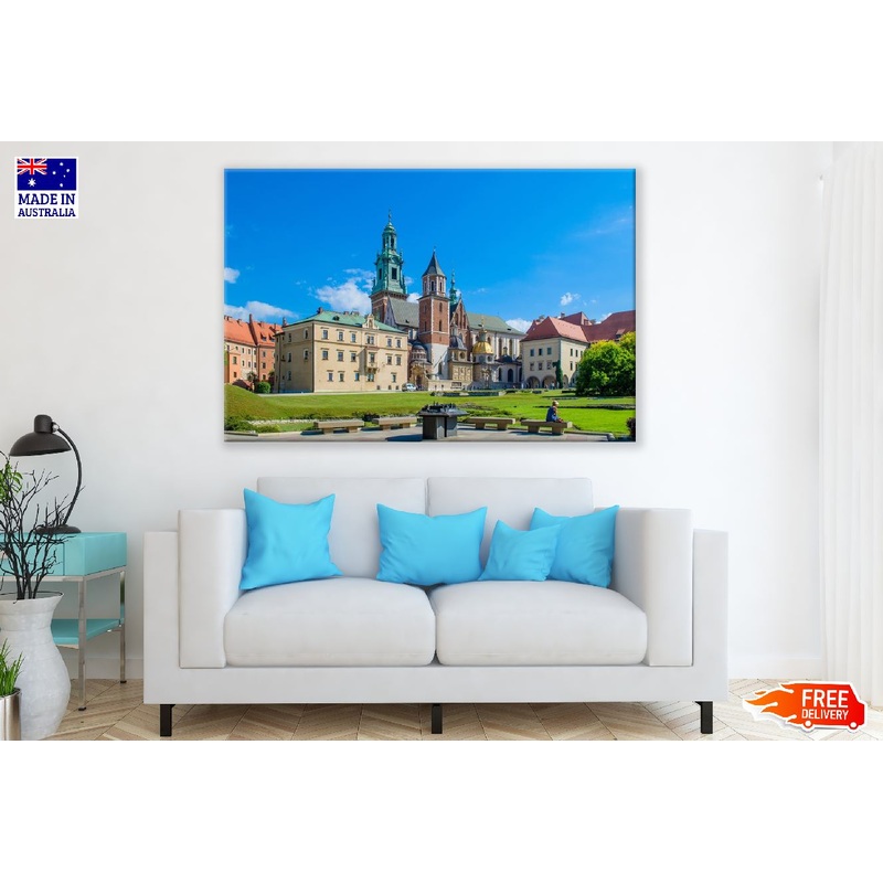 Wawel Royal Castle in Krakow City Poland Photograph Print 100% Australian Made