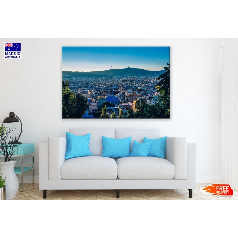 Wealthiest City in Spain, Barcelona View Photograph Print 100% Australian Made